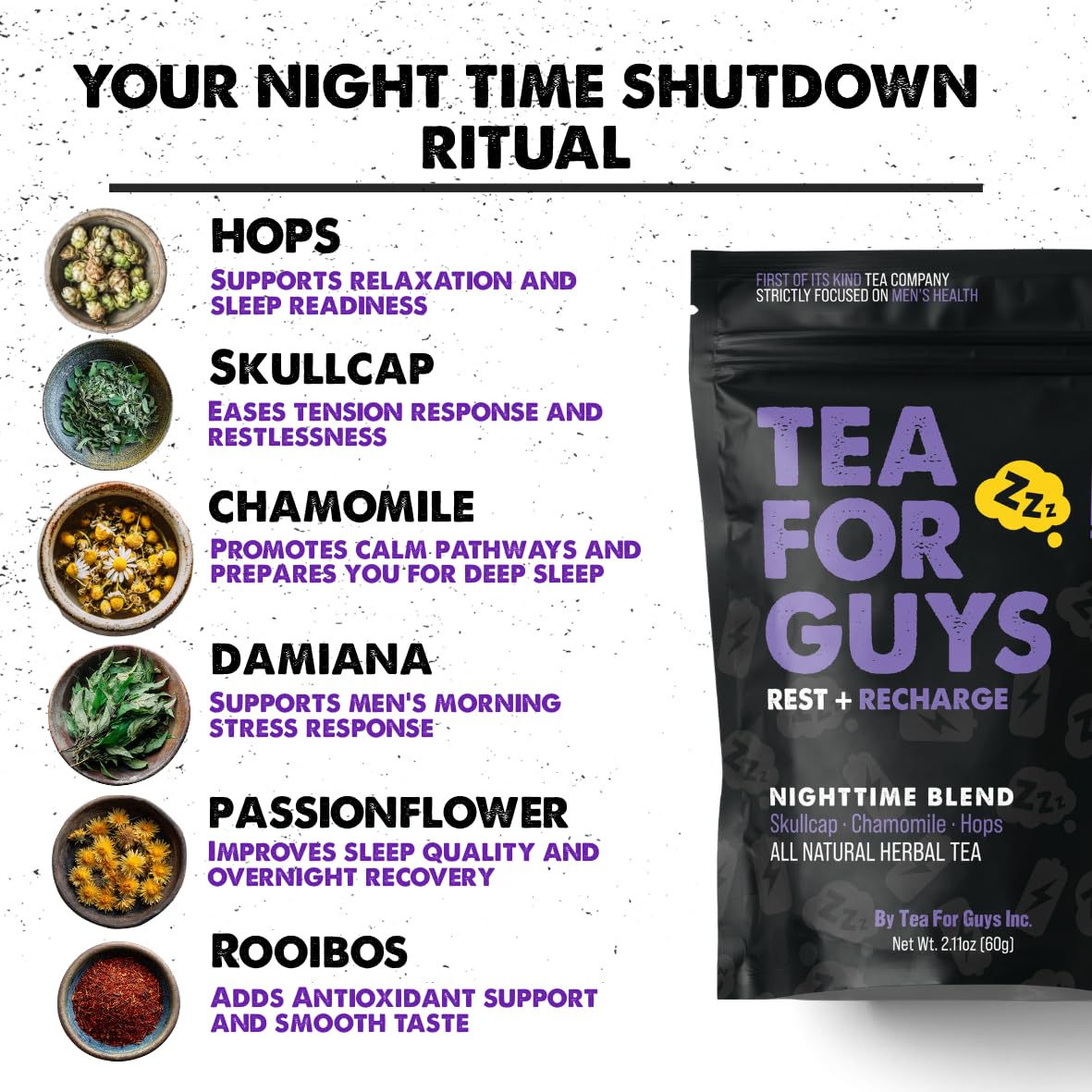 Tea For Guys Nighttime Blend – 4. kép